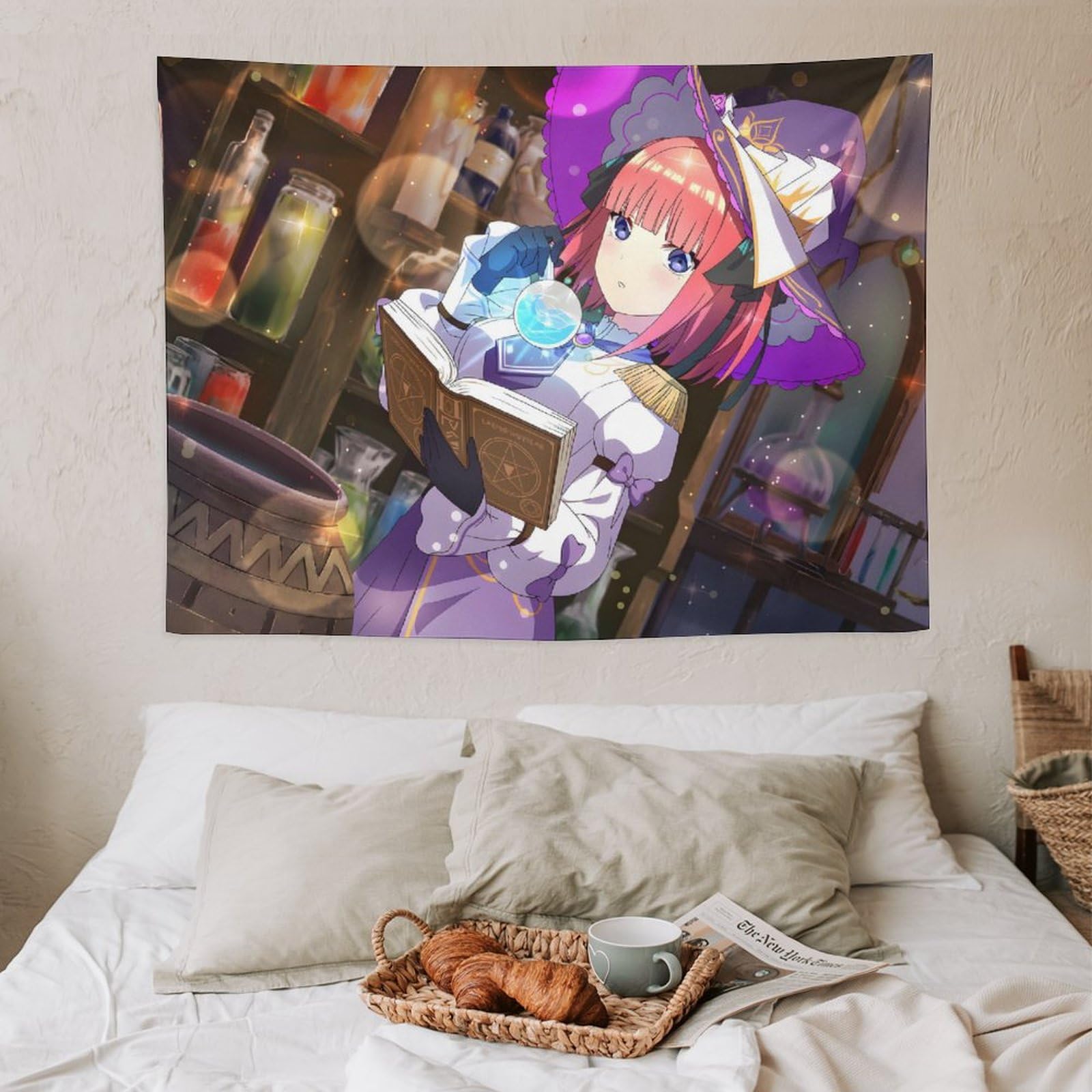 Amazon.co.jp: 五等分の花嫁 中野二乃 タペストリー 壁掛け 多